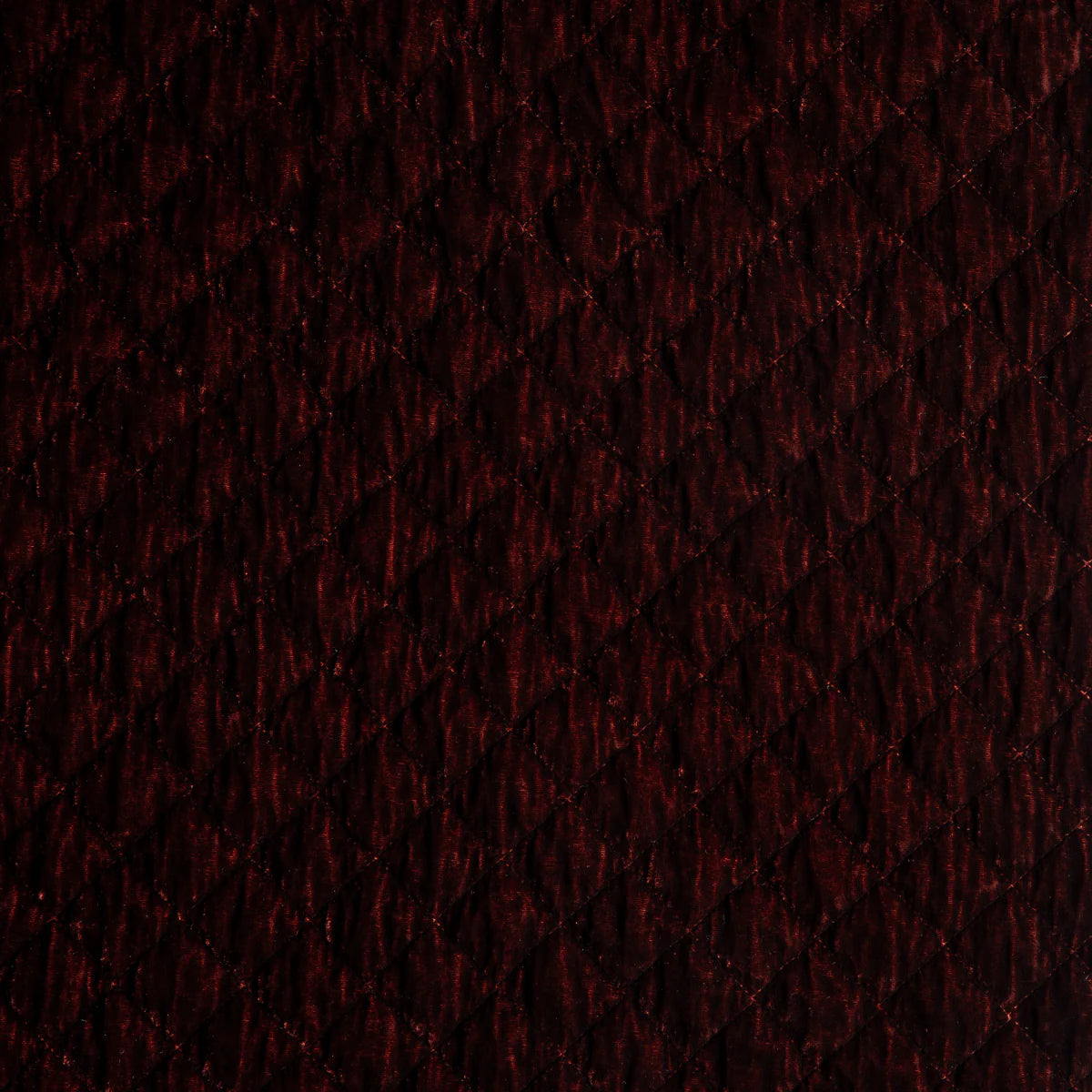 Silk Velvet Quilted Throw Pillow