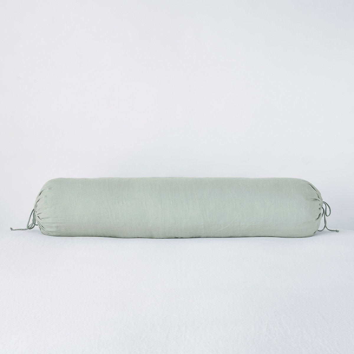 Eucalyptus: bolster against a white background.