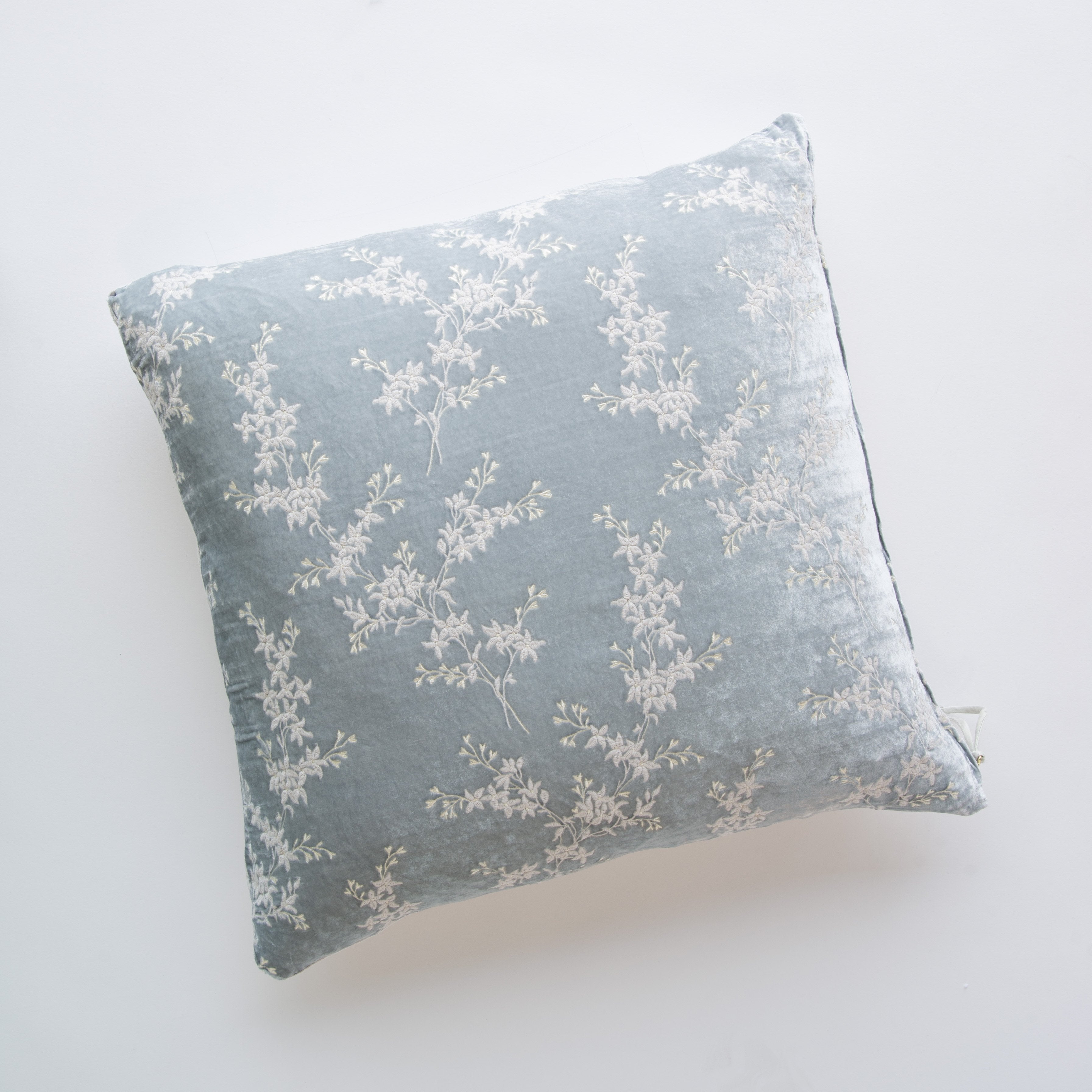Sterling: pillow against a plain background - overhead view.